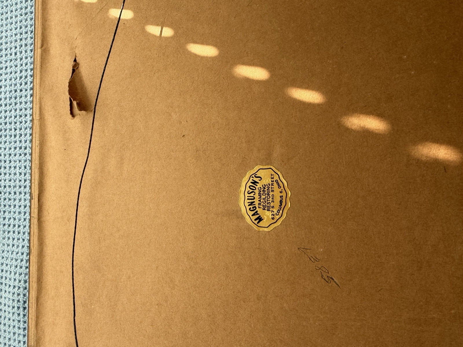 ANTIQUE UNION 76 OIL PRODUCING & MARKETING AREA REFINERIES FRAMED U.S. MAP