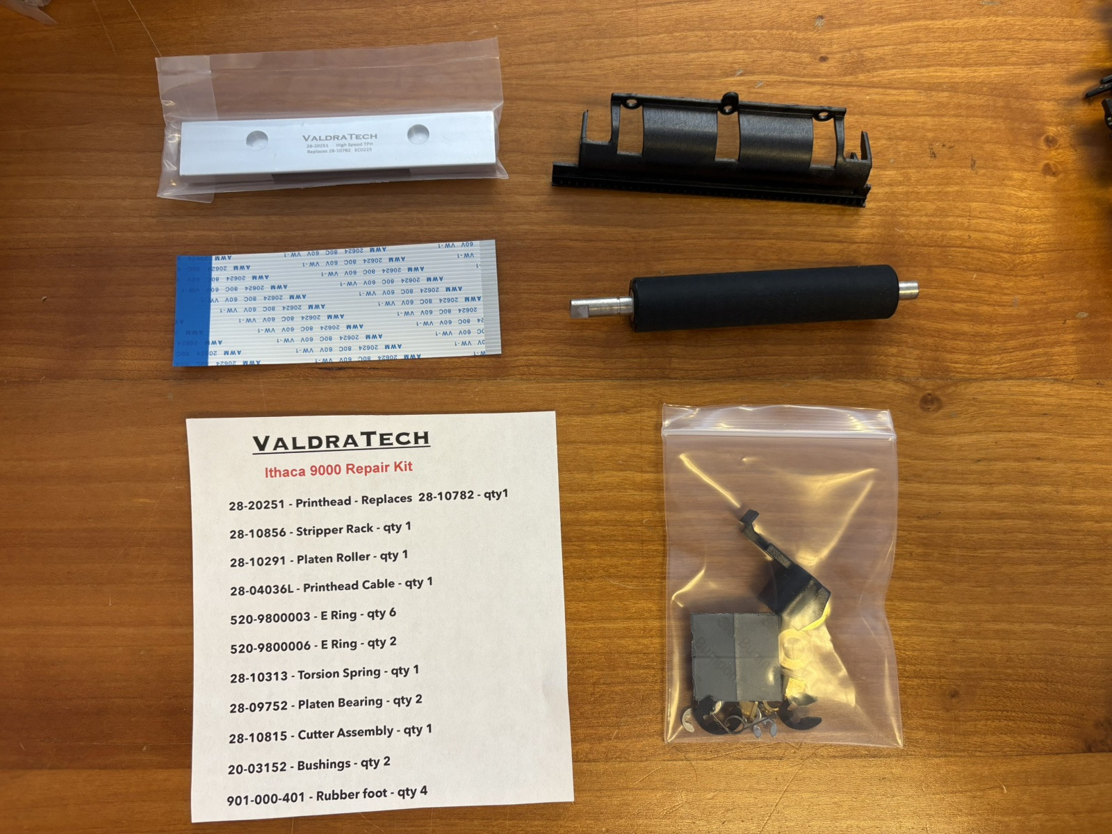 ithaca 9000 total repair kit with all new consumables