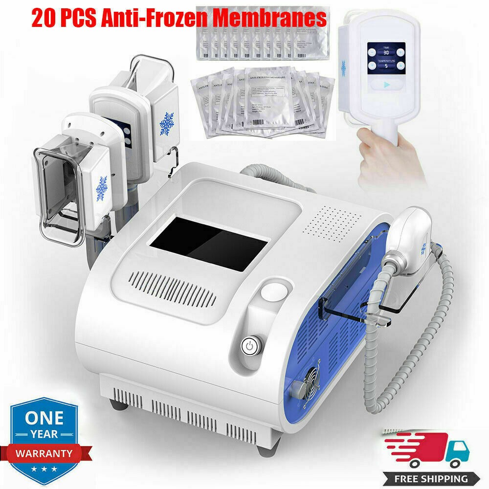 3 Handles Freezing Double Chin Removal Cool Therapy Body Massager Beauty Machine