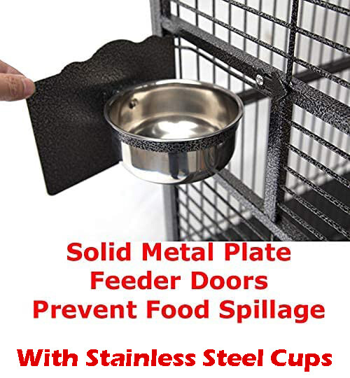 X-LARGE Bird Parrot Play-Top Cage For Cockatiel Macaw Conure African Grey Conure