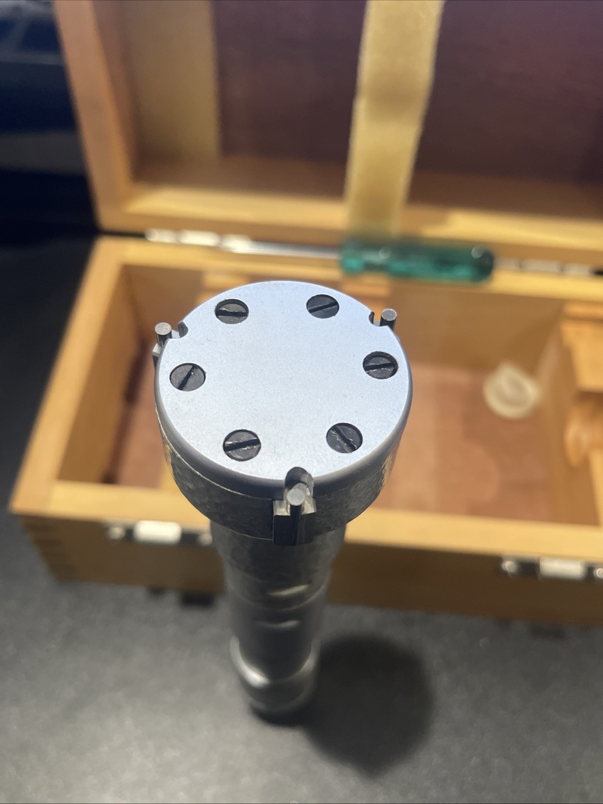 SPI 10-741-7 Mechanical 3-Point Hole Micrometer: 1.6" to 2" Range