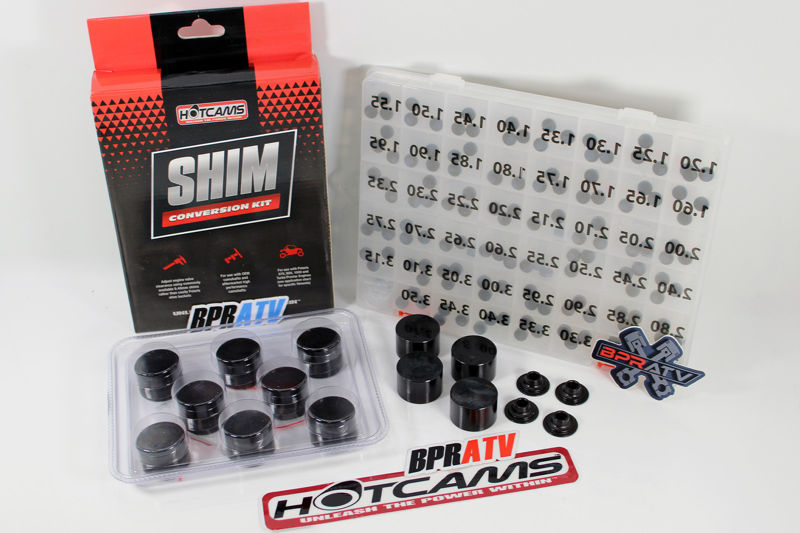14-20 Polaris RZR 900 XP 900 Hot Cams Valve Shim Conversion Kit Hotcams Shim Kit