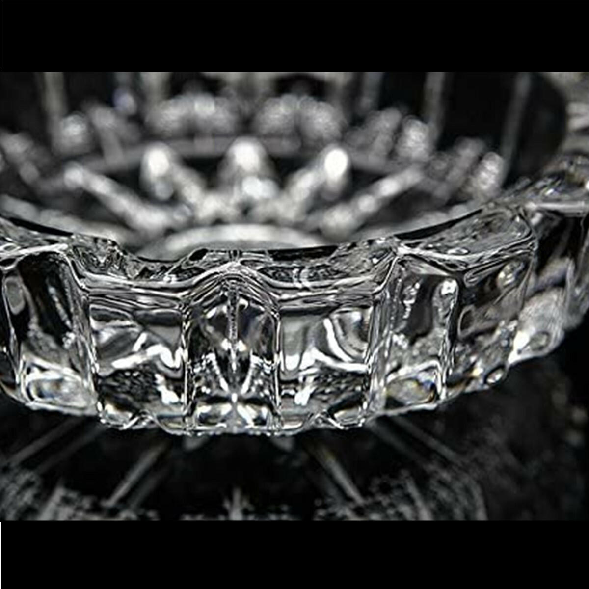 3 Pack 4.8" Round Thick Glass Smoking Ashtray for Indoor & Outdoor Home Office