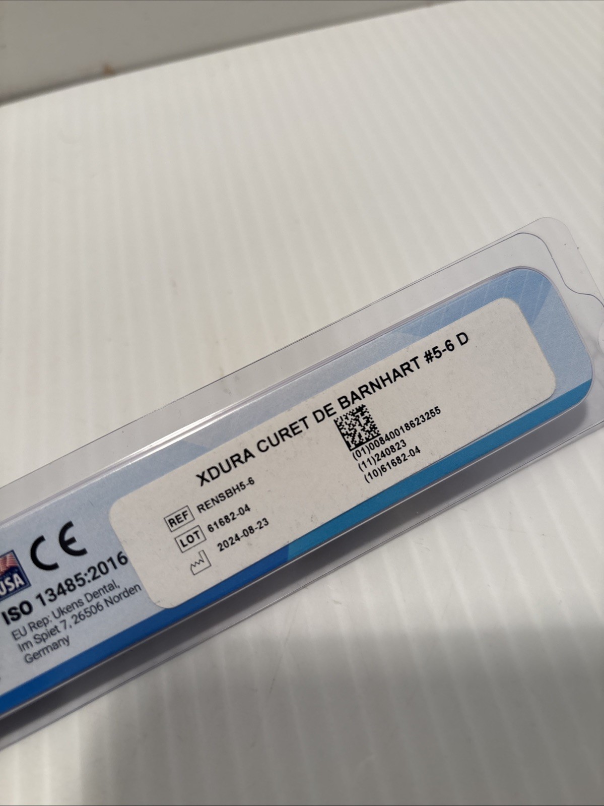 Nordent Xdura, Curette, DE, Barnhart #5-6, DuraLite Round Handle x2