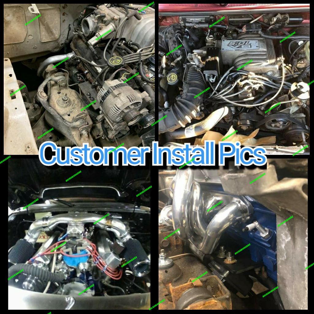 98-11 Ford Ranger V8 Mounts Plates Kit 2wd 302 + Required Motor Mount