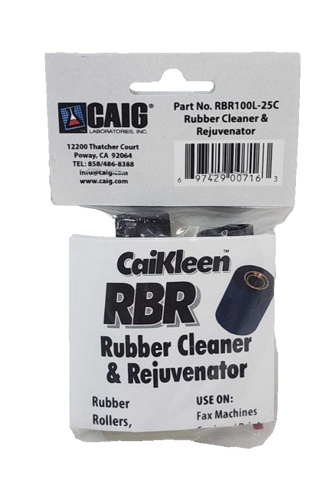 Caig Caikleen RBR100L-25C - RBR Liquid - Rubber Cleaner - Rejuvenator - 25 ML