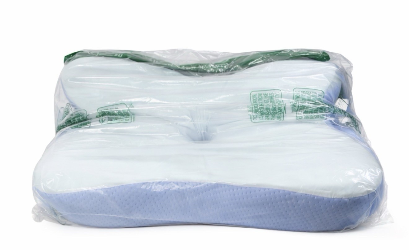 Derila Ergo Neck Pillow Contour Standard Size Memory Foam 21x14x4 In/ 54x36x12cm