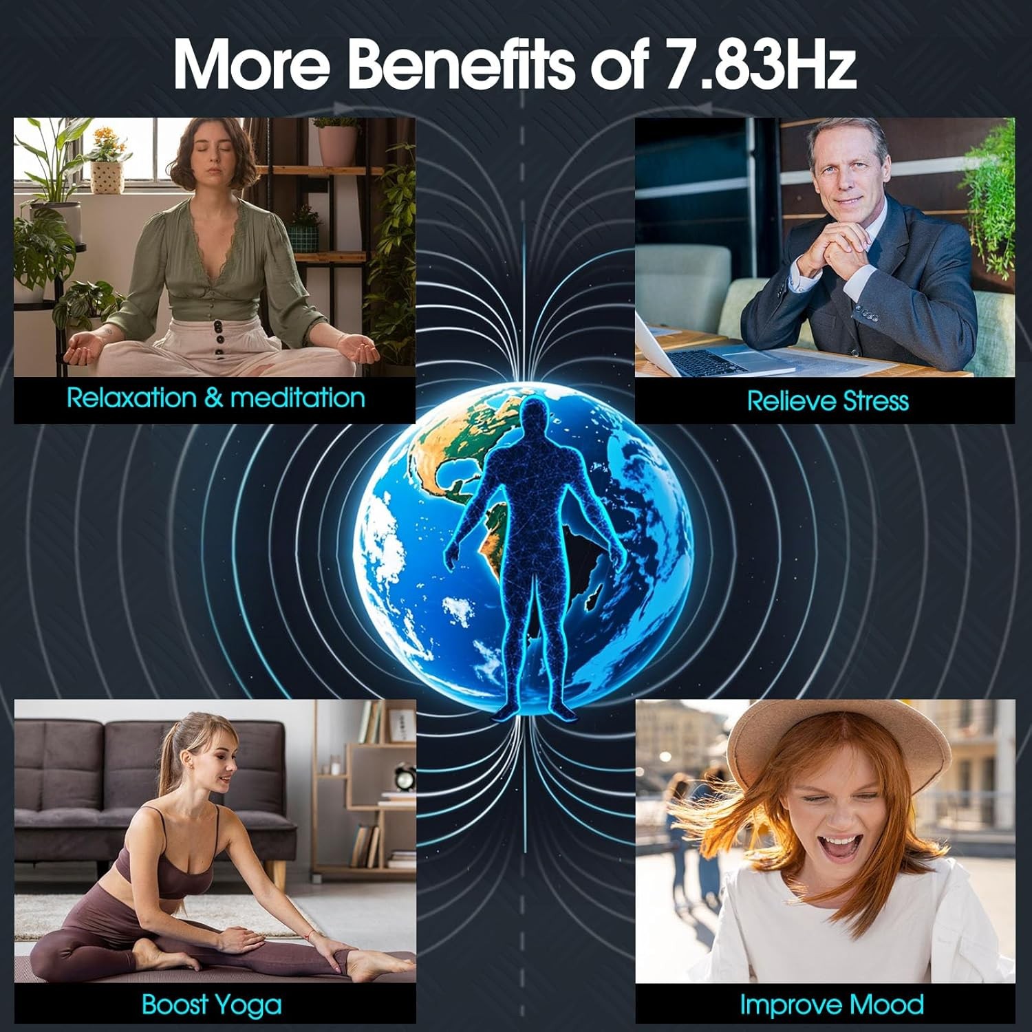 Frequency Generator for Healing (0.01Hz-200KHz), 7.83Hz Schumann Resonance Gener