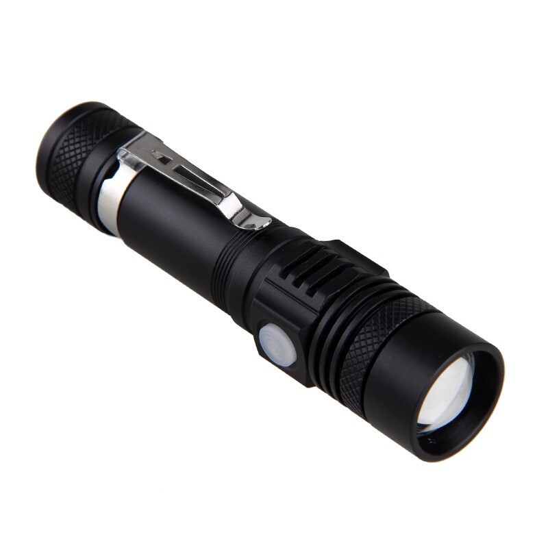 Rechargeable 990000LM LED Flashlight Tactical Police Super Bright Torch Zoomable