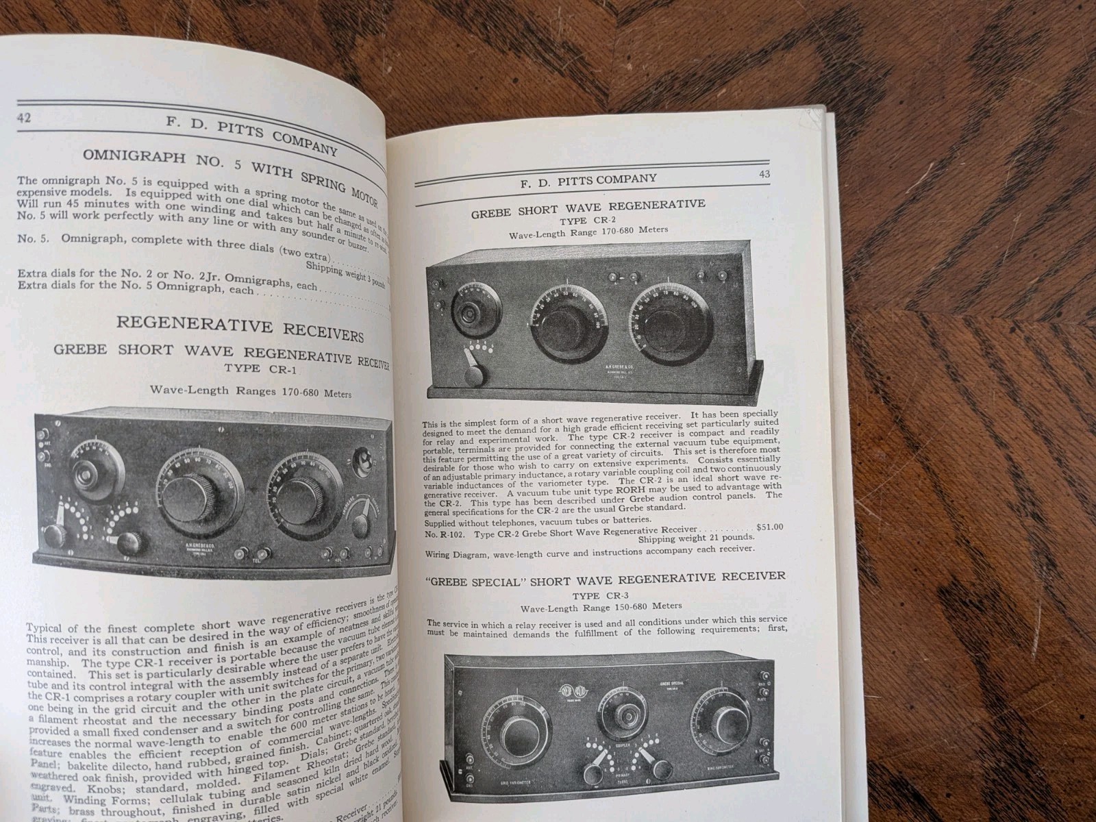 Pittsco Radio Apparatus Catalog No. 22