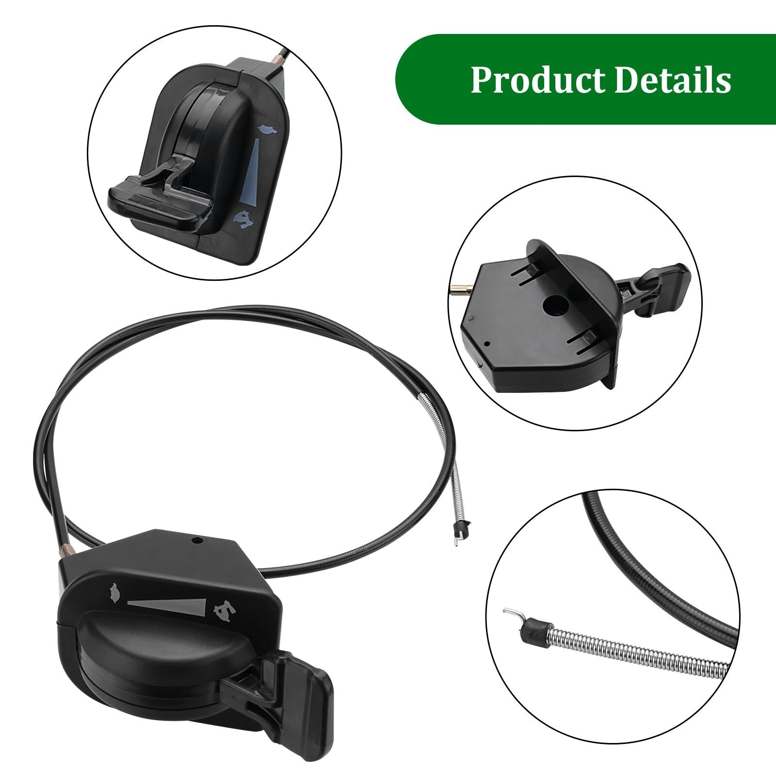 Throttle Choke Cable 946-05098C for Cub Cadet Craftsman MTD Mower, XT1-GT50 GT54