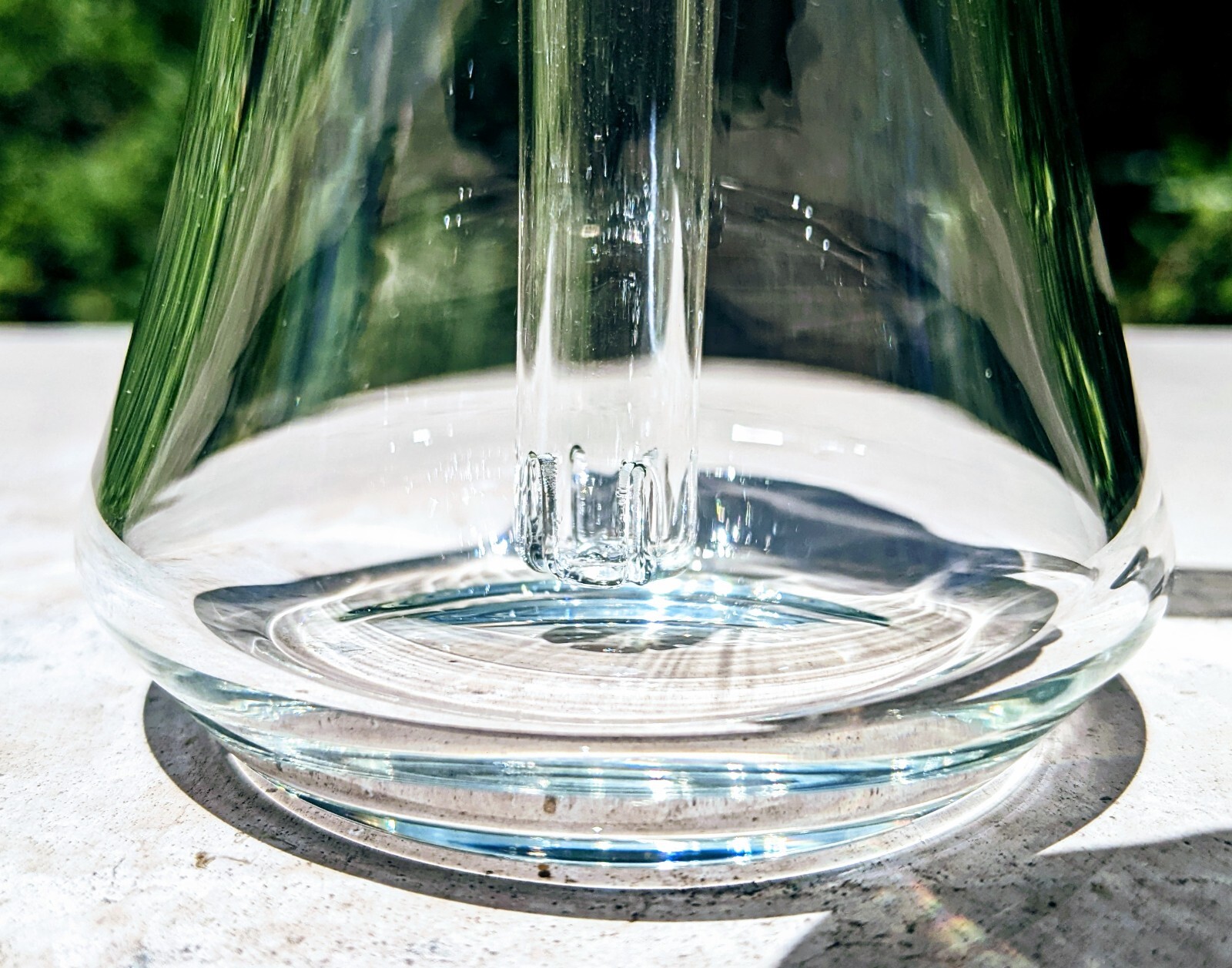 5.5" Thick Hammer Glass Bubbler Bong Carb Hole Premium Quality Water Pipe Hookah