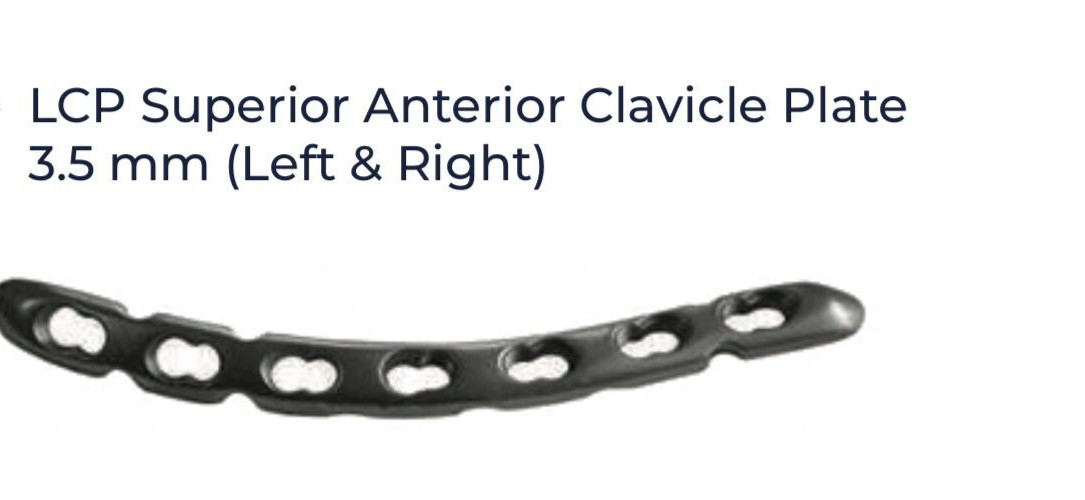 Veterinary 3.5 mm Locking Superior Anterior Clavicle Plate 7 holes 10 PCs (5L&5R