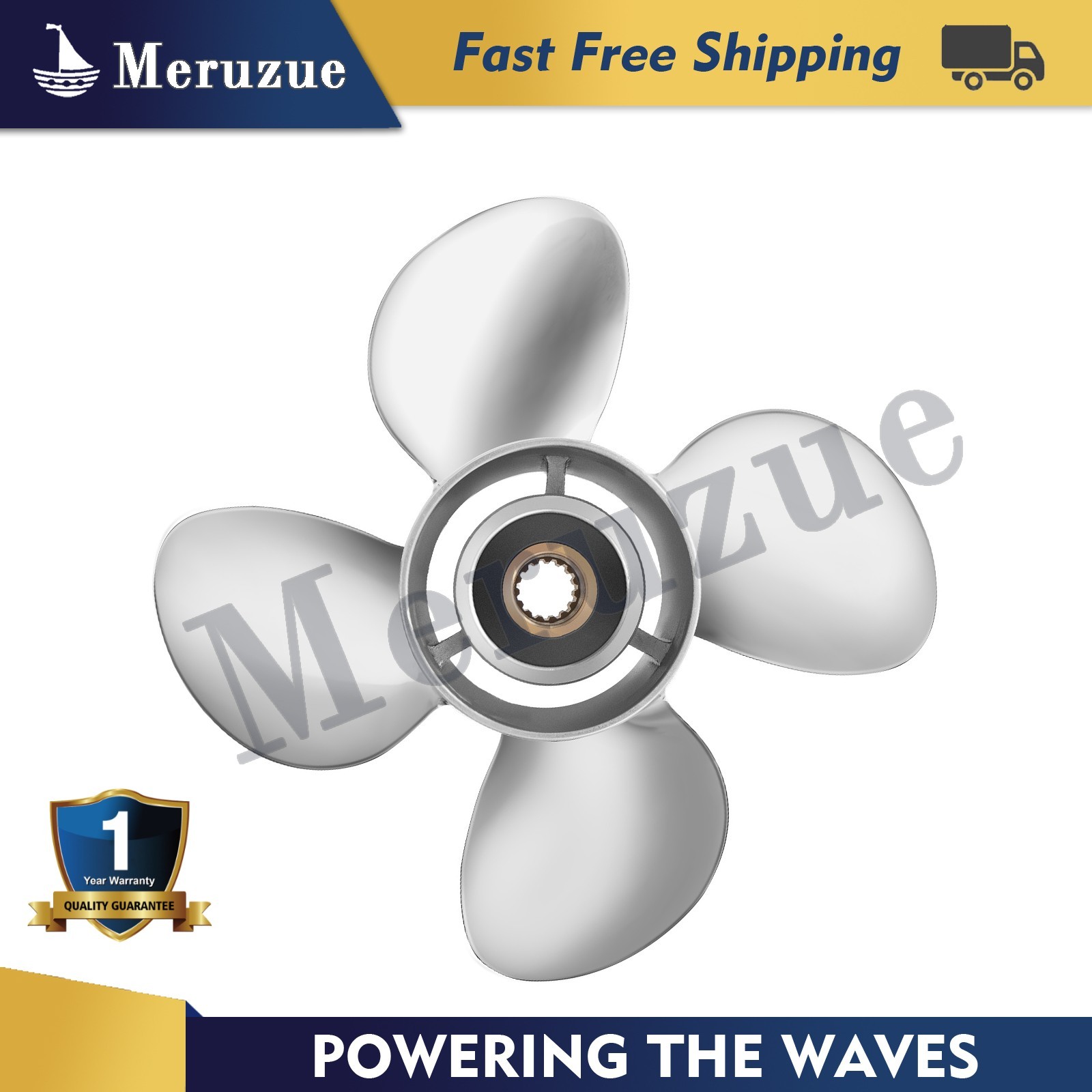 14 x 21 Stainless Propeller fit Mercury 135 150 175 200 225 250 300HP 15T RH