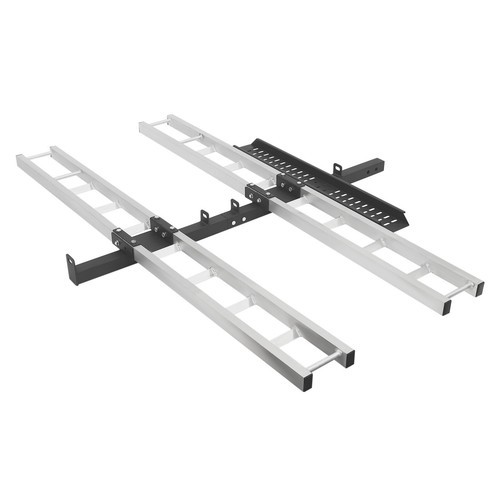 600 LBS Heavy Duty Motorcycle Carrier Dirt Bike Rack Hitch Mount Hauler w/ Strap