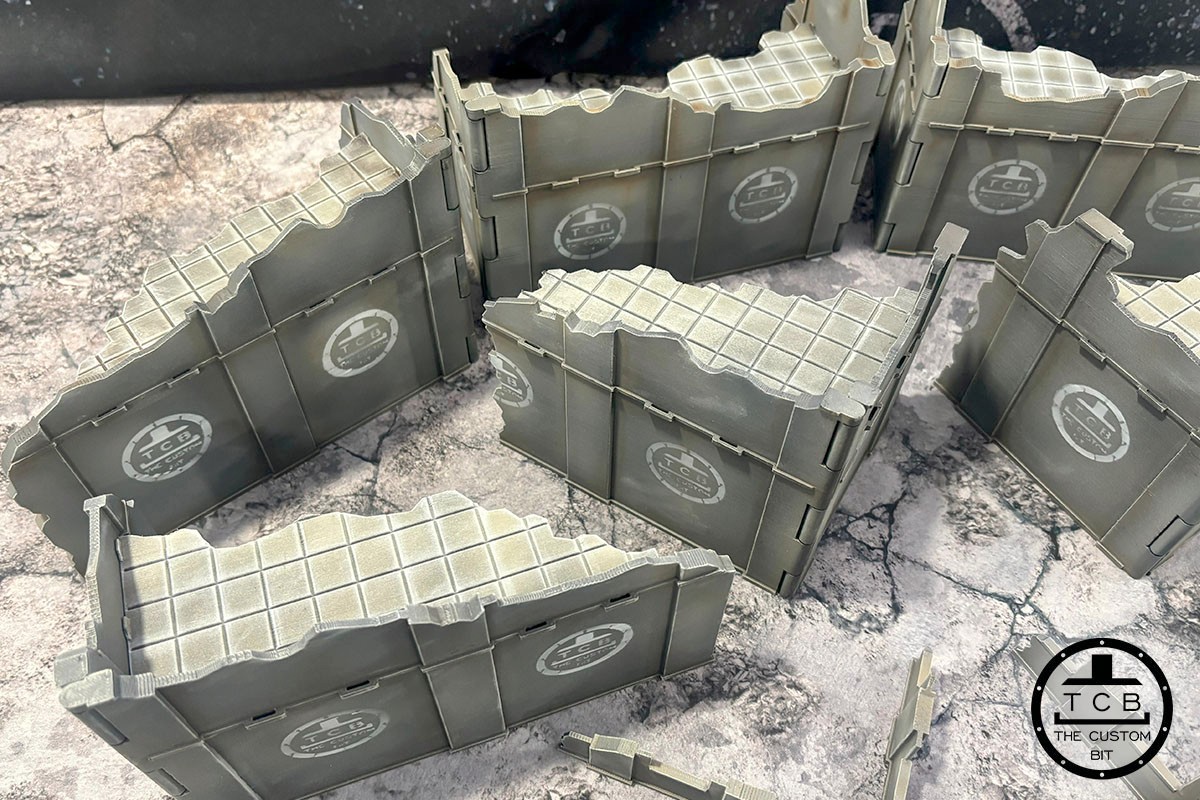 Warhammer 40K Full Terrain Set - Chapter Approved GW Layouts - Unpainted New