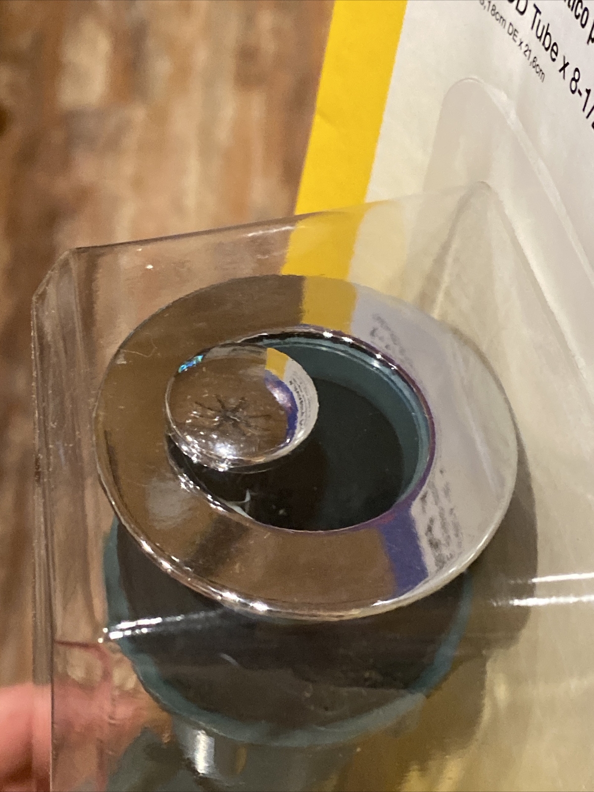 Vanity Bathroom Sink Pop Up Stopper Drain Assembly Kit Chrome/Plastic 1.25” Diam