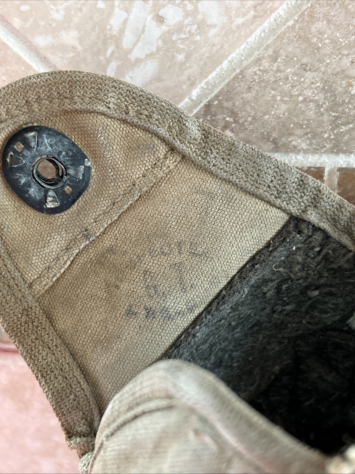 March 1918 WW1 Canteen Cup Cover Pouch US Army Original M1910 WWI