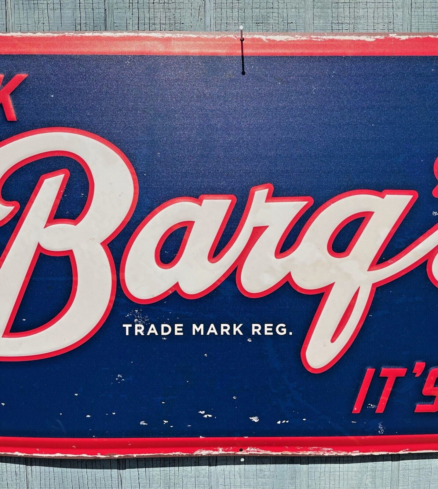 Barq's Root Beer - 36in X 17in Metal Sign - NEW Vintage Look Coca-Cola / Coke