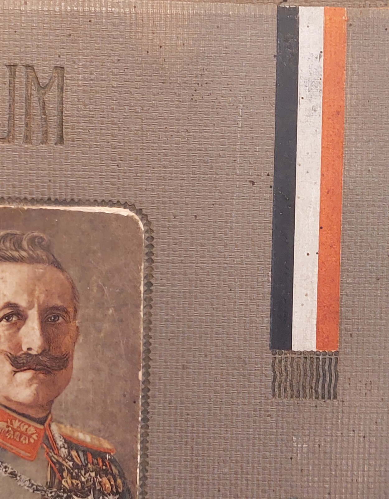 GERMAN WW1 PHOTO ALBUM KAISER WILHELM PATRIOTIC GERMANY WWI PERFECT CONDITION