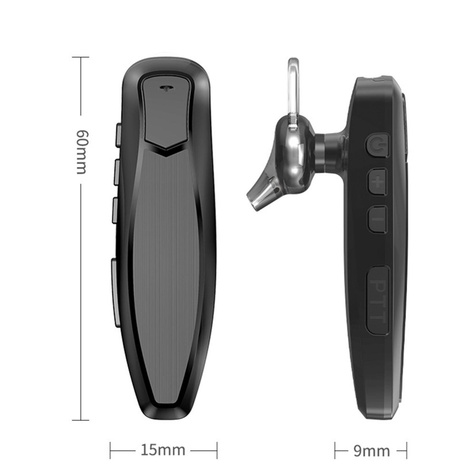 For Baofeng UV-5R/E Walkie Talkie Ham Radio Bluetooth Earpiece Wireless Headset