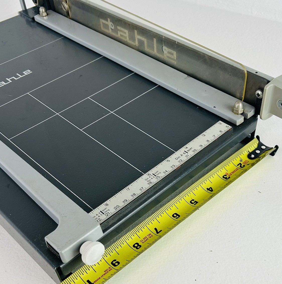 Dahle 511 Guillotine Paper Trimmer Cutter & Guide made in Germany