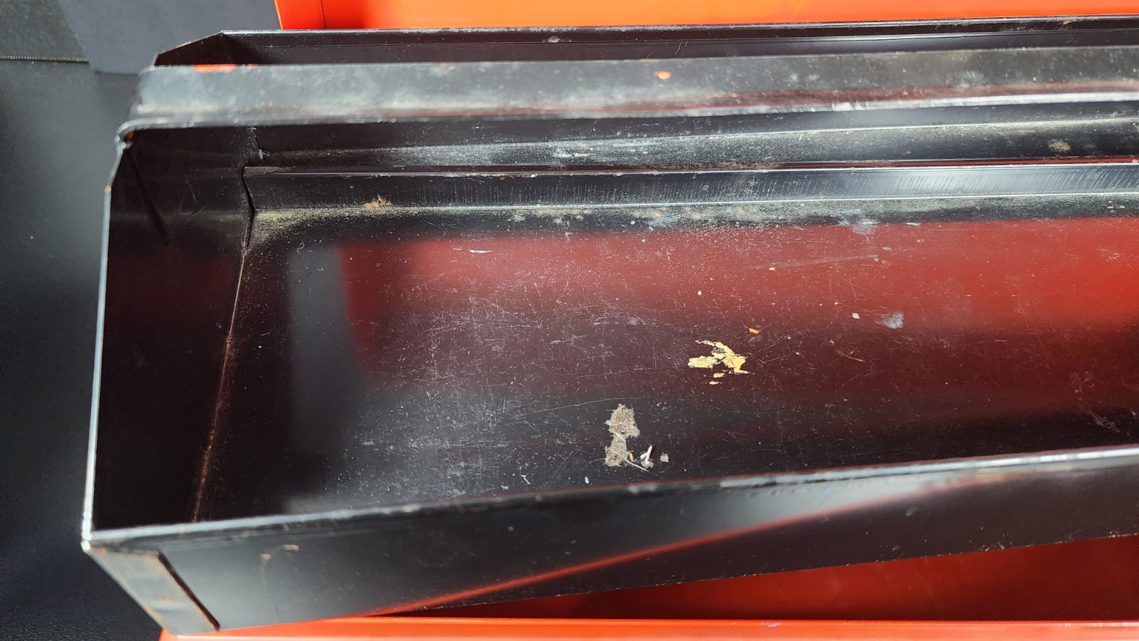 Vintage Mopar Scat Pack Metal Toolbox 1960s-70s Red with Bee Stripe & Insert