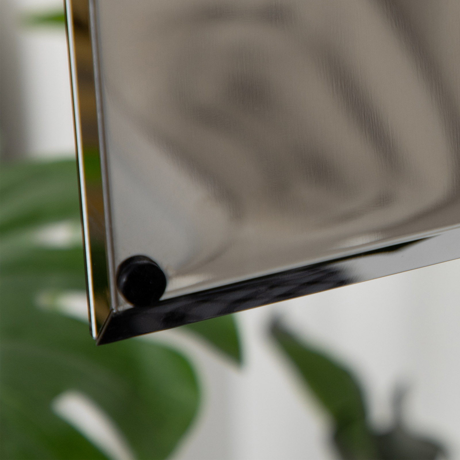 kleankin Bathroom Cabinet Wall Mounted Mirror Cabinet with Hinged Door