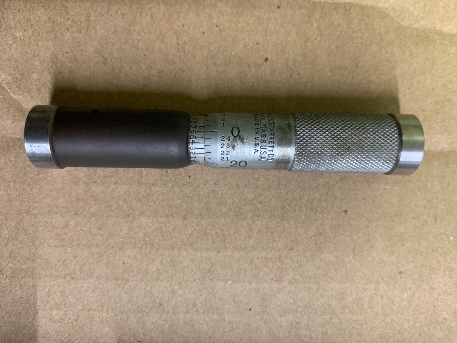 (LOT) STARRETT Tools (5) total and (1) Trig. Table book. See description