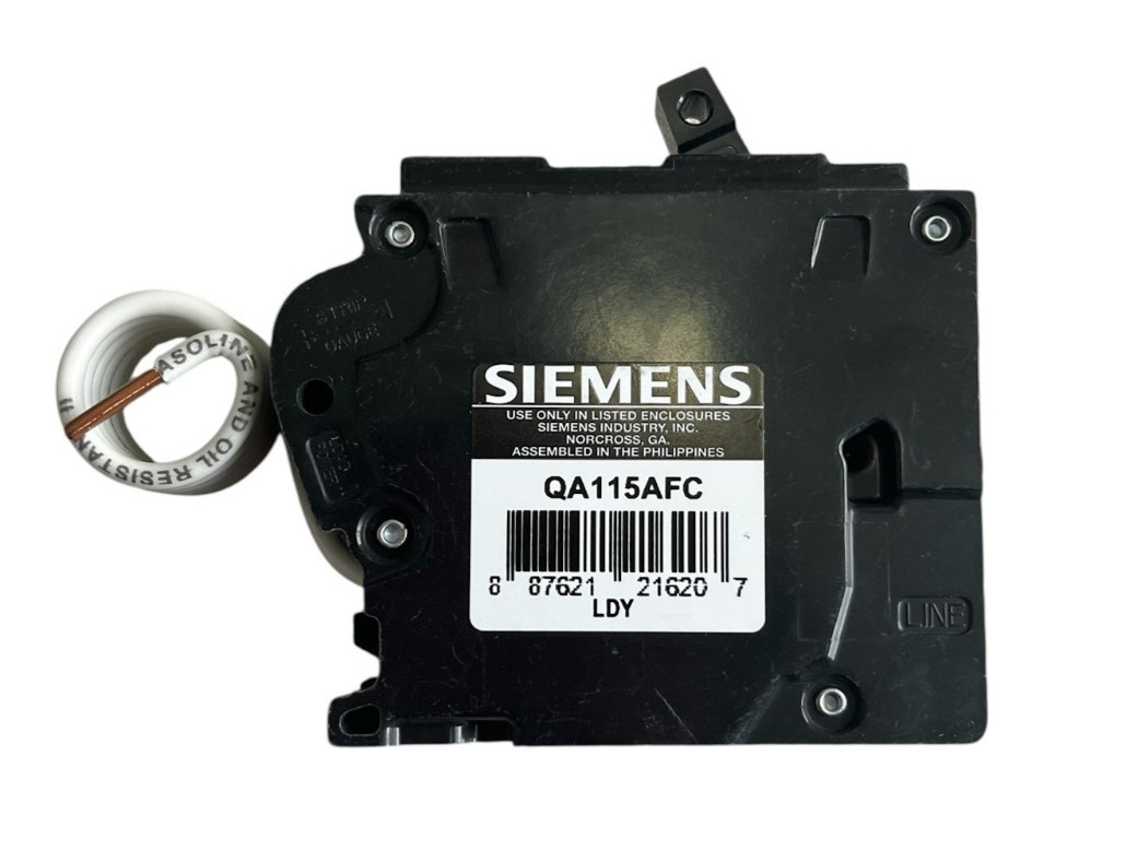 Siemens QA115AFC 1 Pole 15A 120V QAF2 Combination CAFCI Breaker