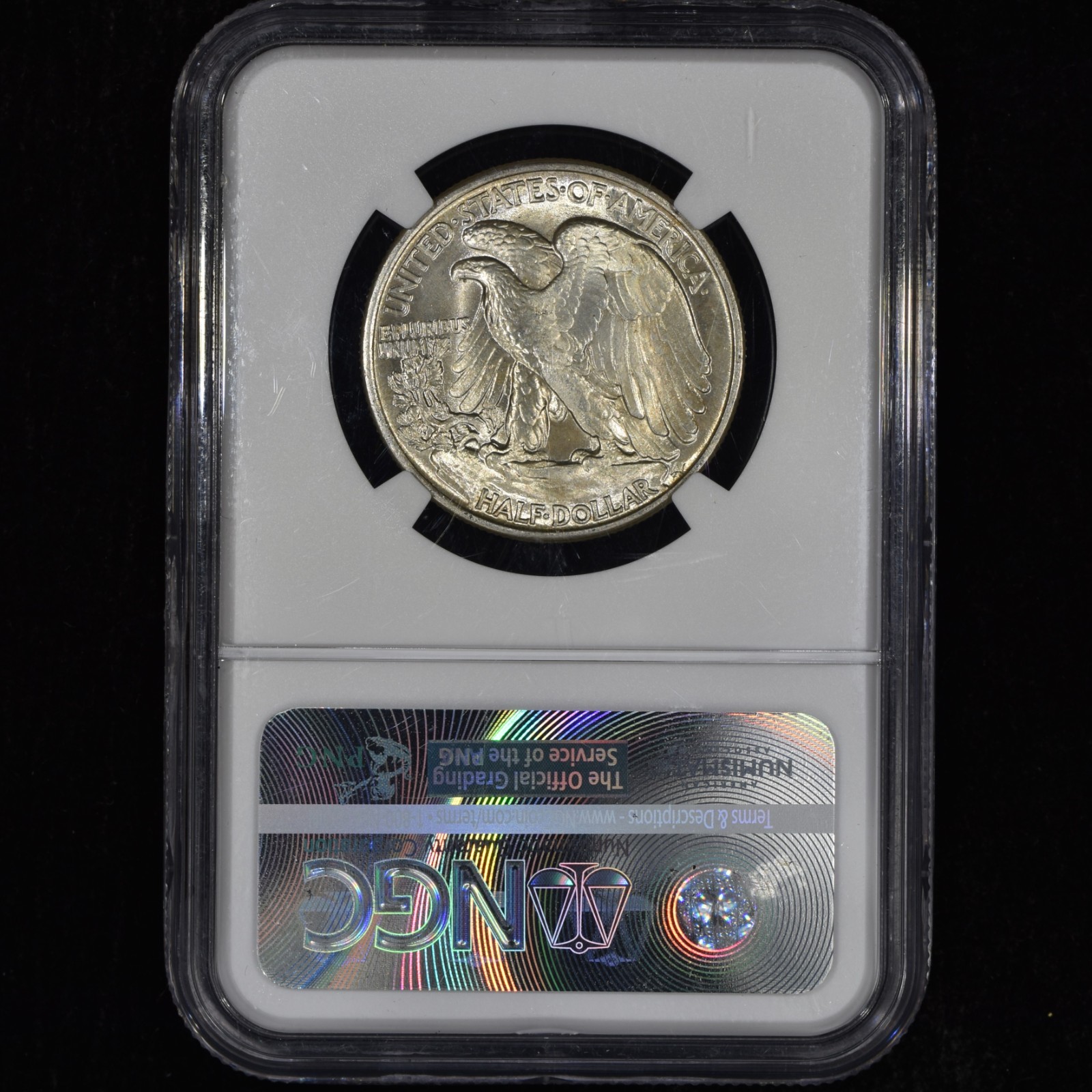 1943 WALKING LIBERTY HALF DOLLAR ✪ NGC MS-64 ✪50C SILVER COIN UNC BU ◢TRUSTED◣