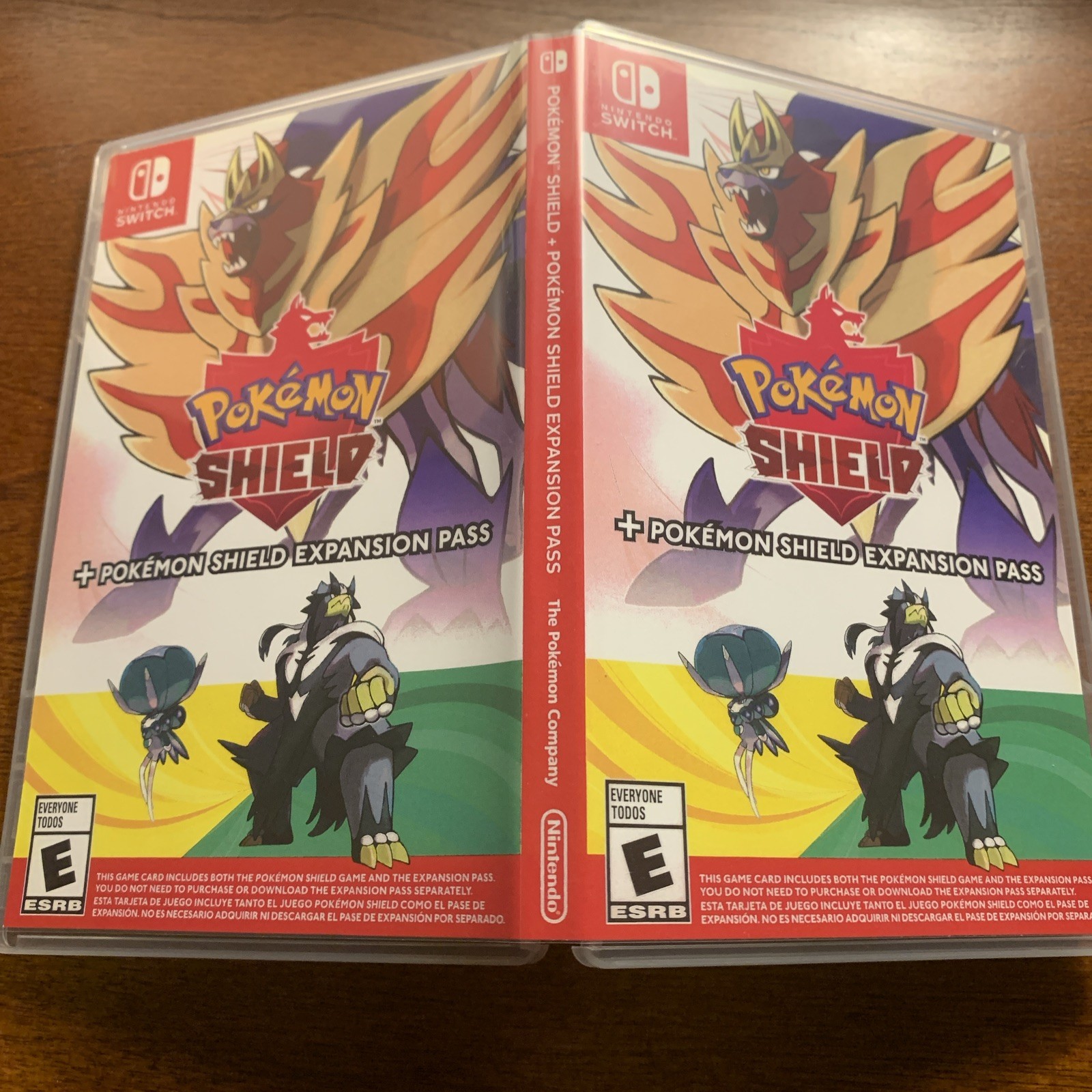 Pokemon Shield + Expansion Pass **Replacement ***Case ONLY No Game **Please Read