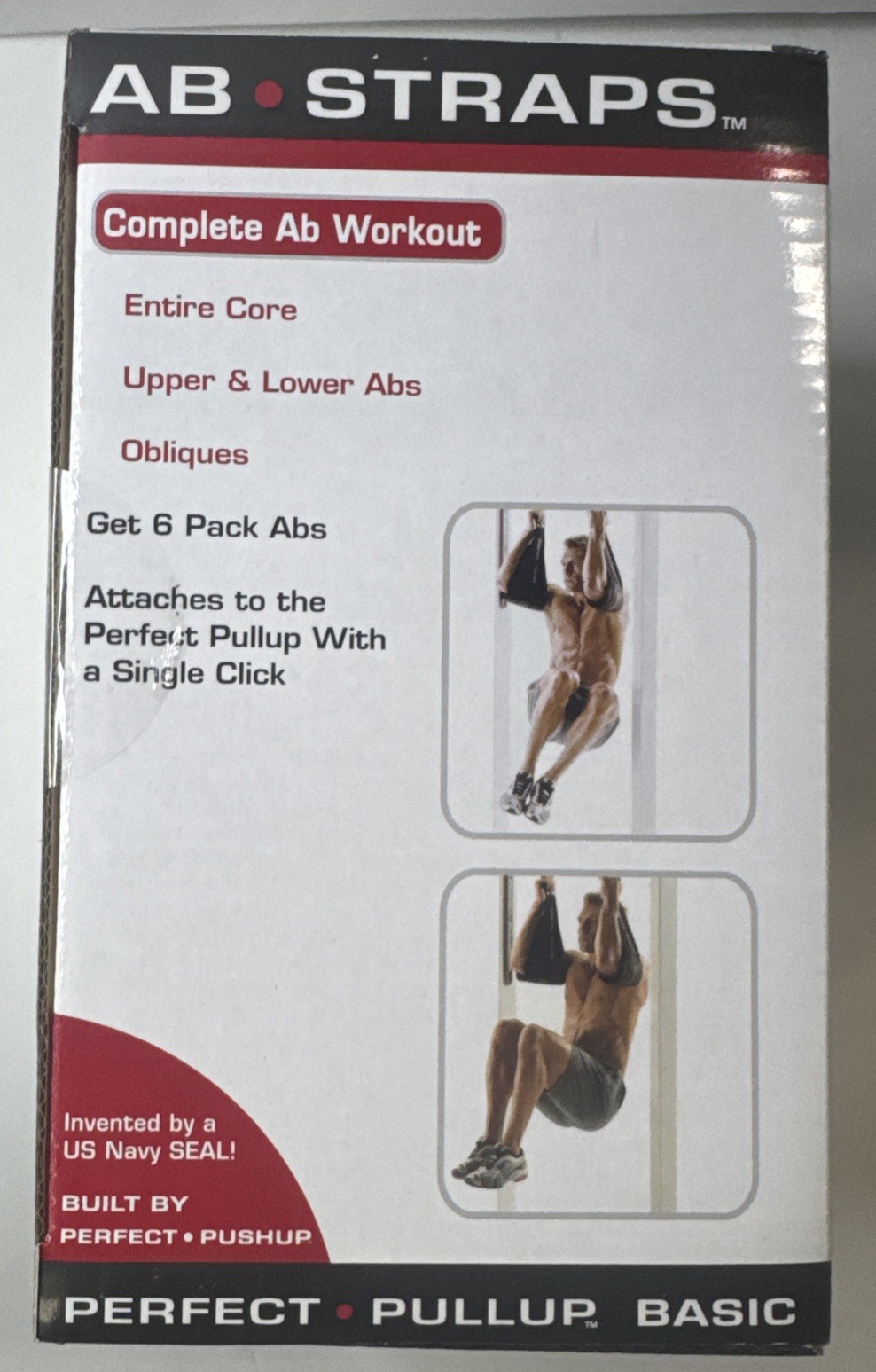 AB Straps Perfect Pull Up Fitness ABS Abdominal Workout 6 Pack As Seen on TV