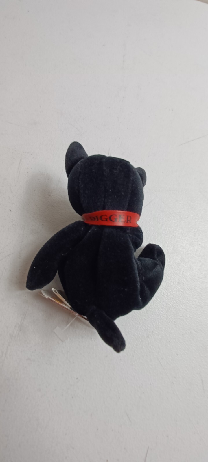 Meanies Series 2 DIGGER the Snottish Terrier Bean Bag Plush NEW 1998 NWT