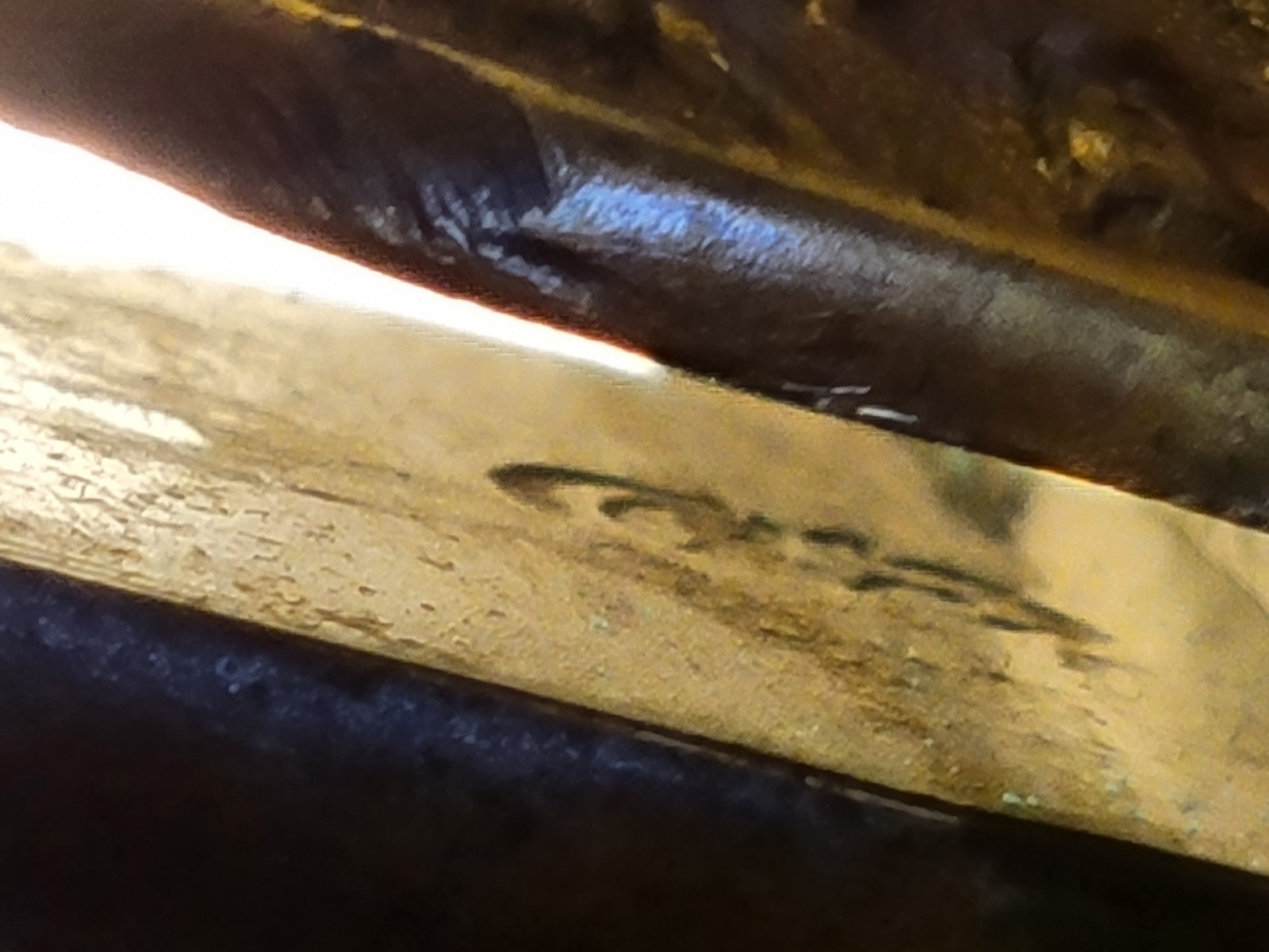 Antique WWI German/Prussian Triple-Etched Lion's Head Officer's Sword