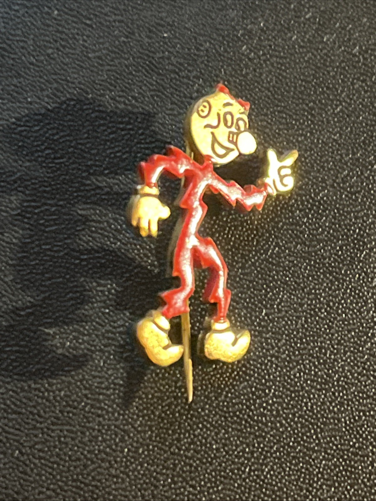 Vintage Reddy Kilowatt Electricity Promotional Metal Stick Pin USA Signed