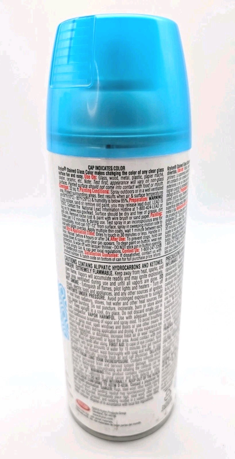 Krylon Stained Glass Spray Paint - 9029 Soft Blue 🔷 NEW + Multiple Available!