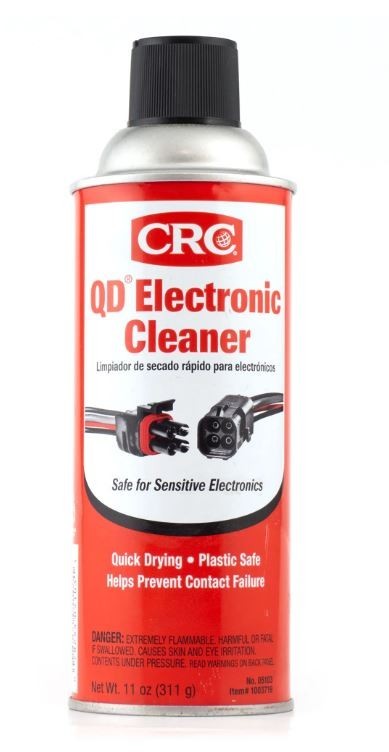 Electronic Contact Cleaner Spray Best Quick Drying Fix CRC QD Corrosion Debris11