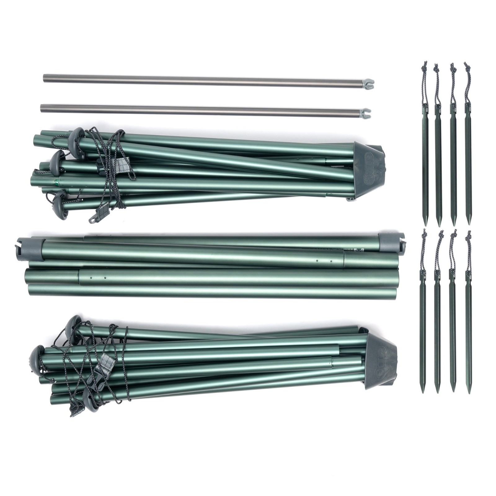 ENO Nomad Hammock Stand Portable Folding Hammock Stand Forest Green, No Fees