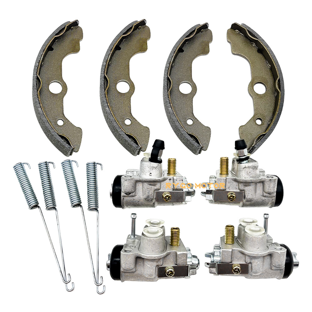 4x Front Brake Wheel Cylinders With Shoes for Honda Rincon 650 TRX650FA/FGA 4x4