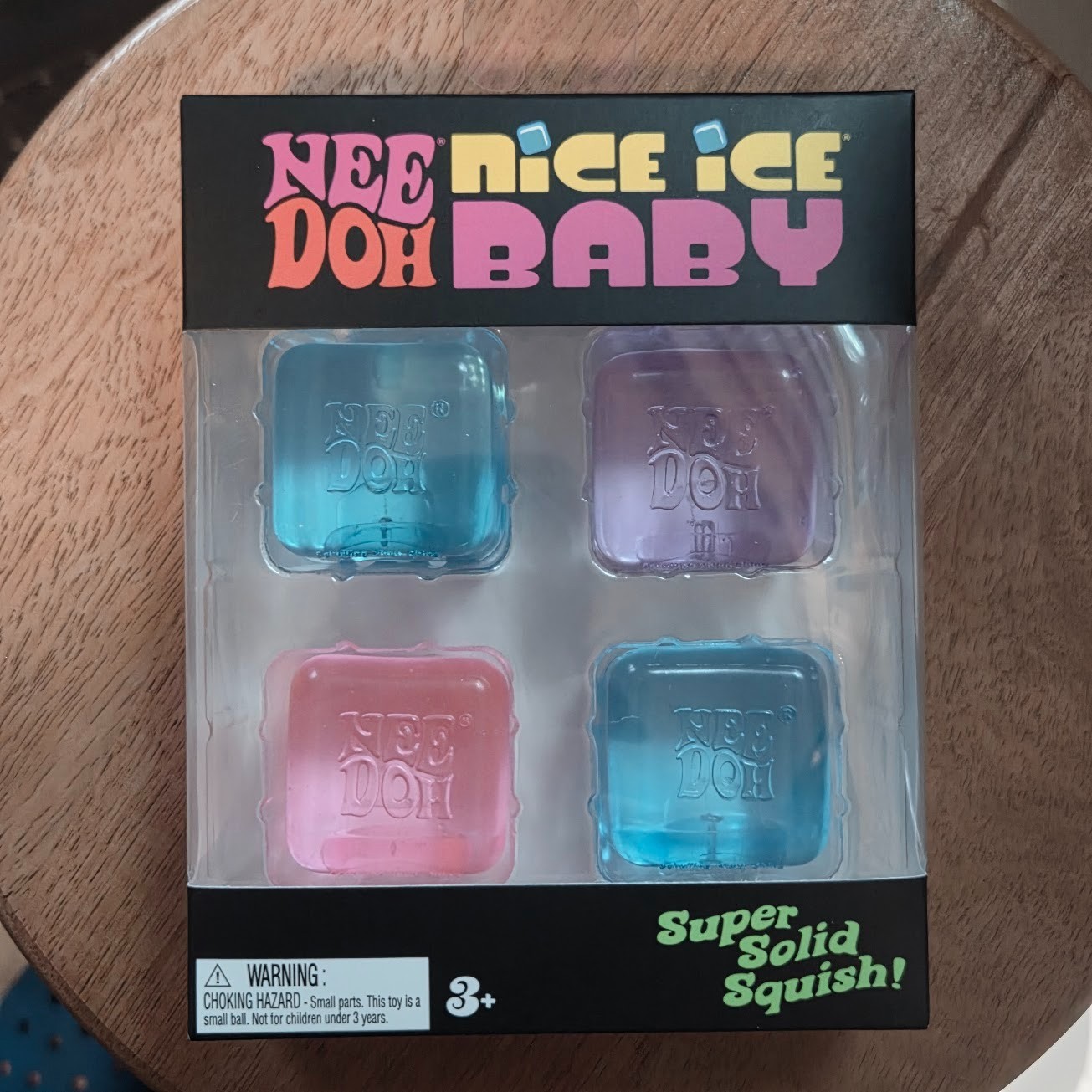 Schylling NeeDoh Nice Ice Baby Fidget Toy Stress Ball New