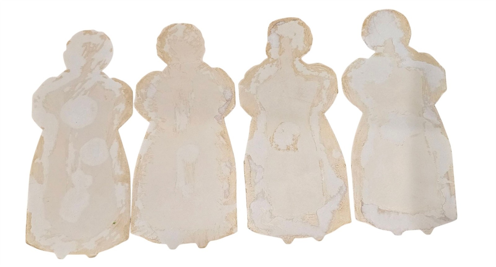 1902 antique MAUD HUMPHREY african american CHILDREN die-cut CALENDER set