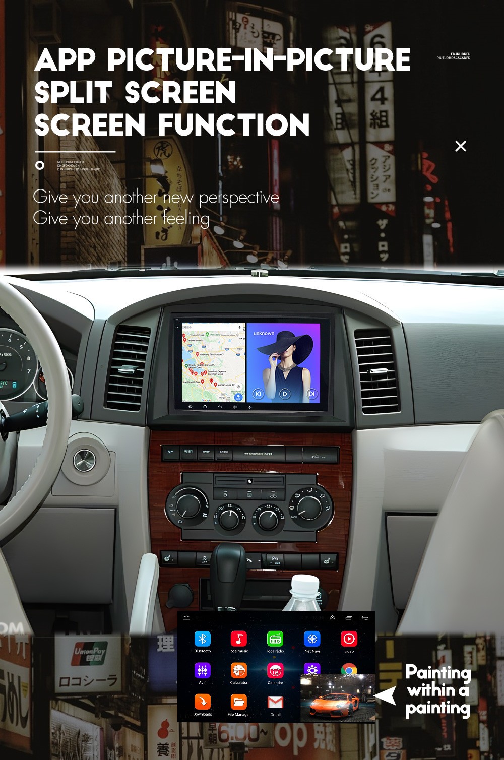 Touch Screen Car MP5 Player Mirror Link SWC USB Fit For 2006-2010 Dodge Caliber