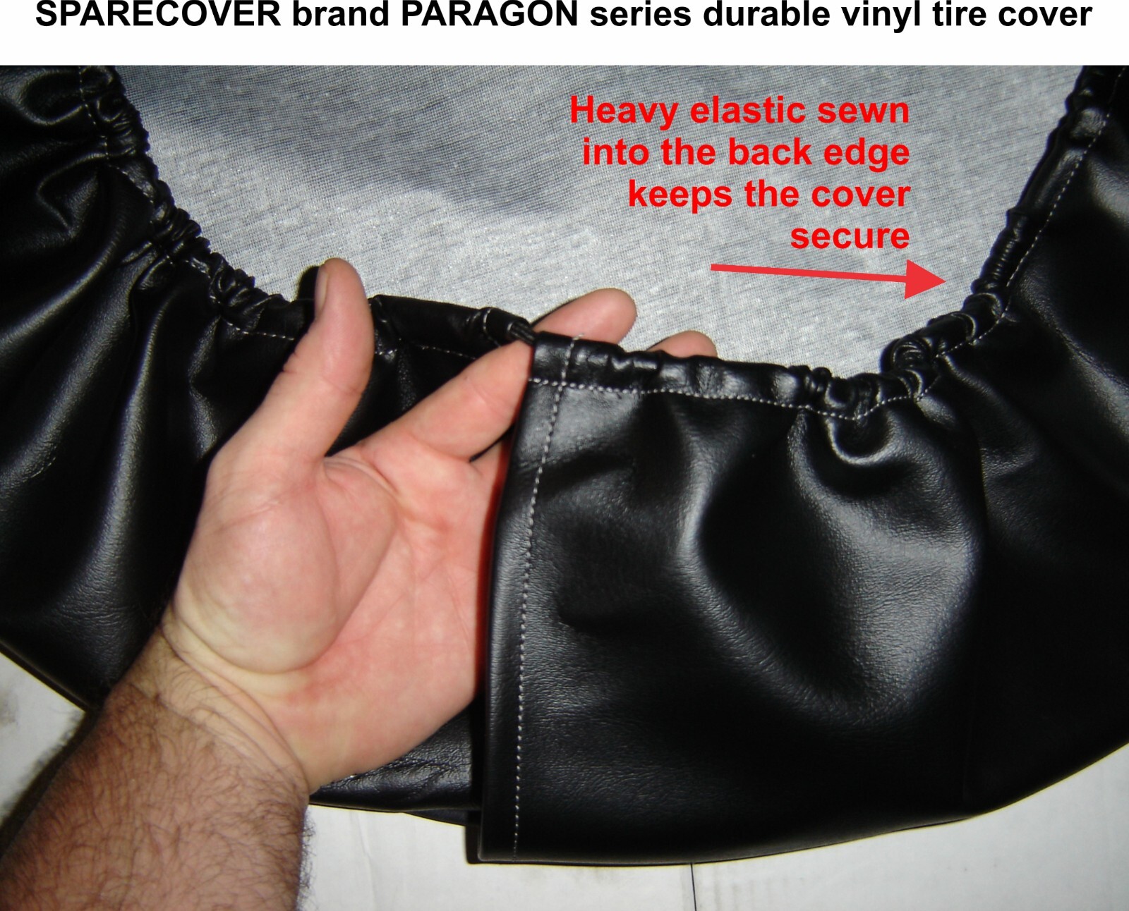 SpareCover® Classic Series - 28" Black Tire Cover fits Toyota Rav4