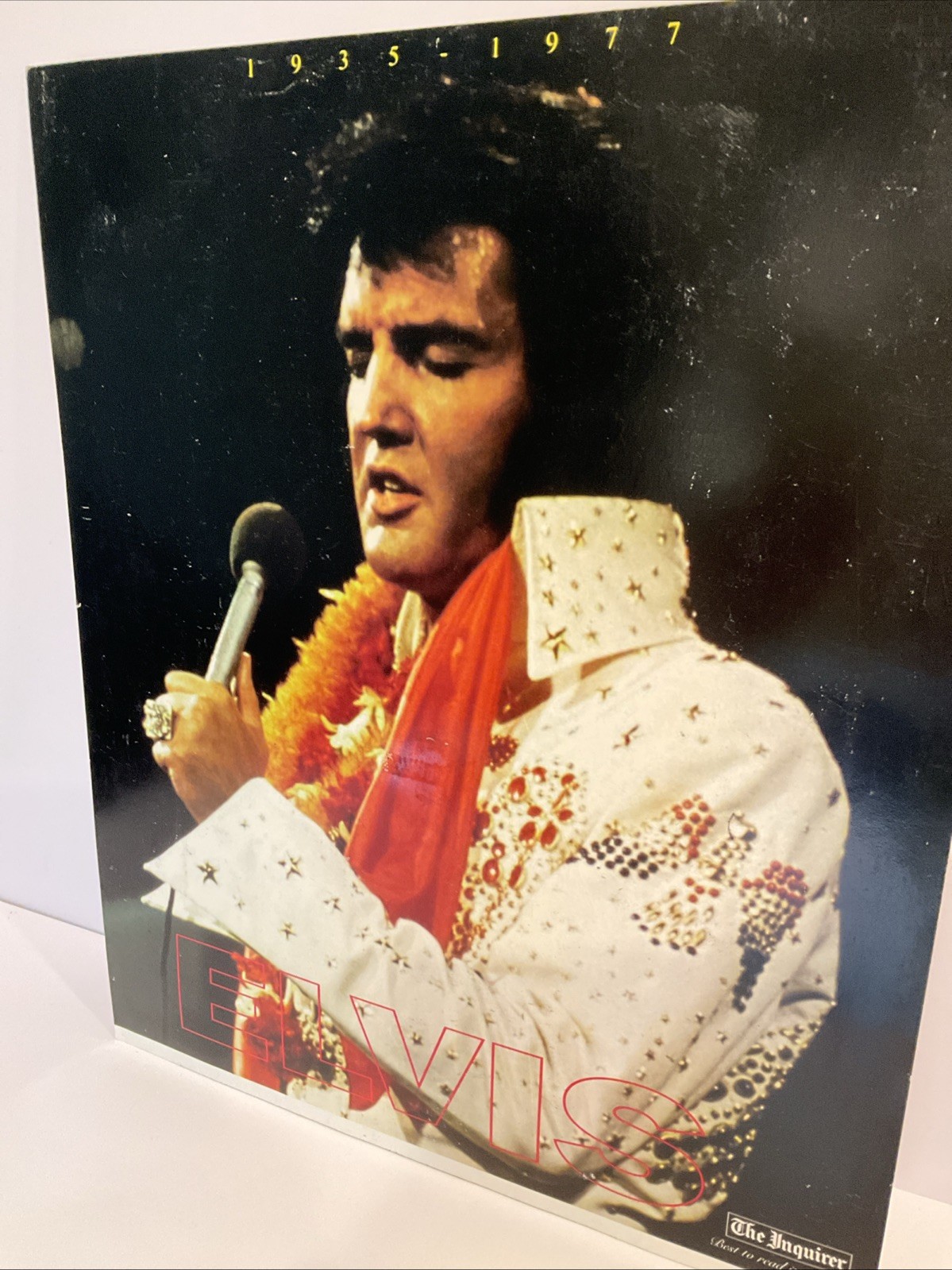 Elvis Presley 1935–1977 Memorial Print Poster “The Inquirer” Numbered 0000250083