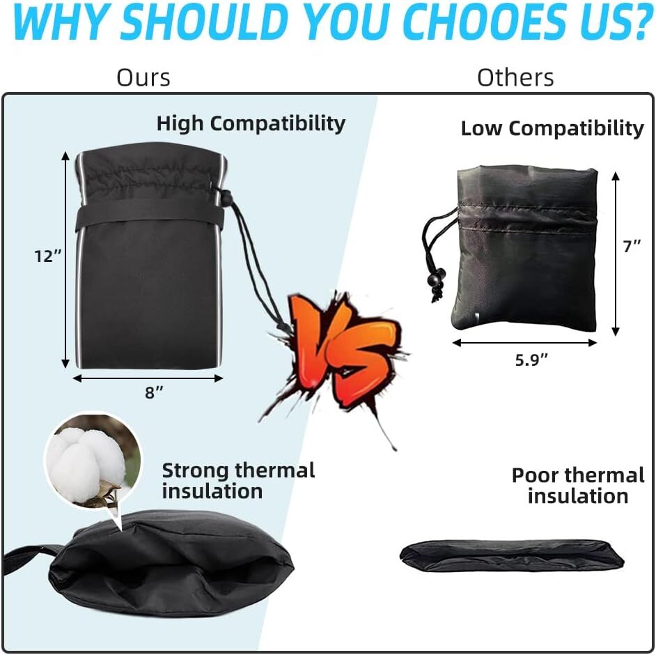 Winter Antifreeze Faucet Covers Outdoor Faucet Tap Protective Cover Waterproof