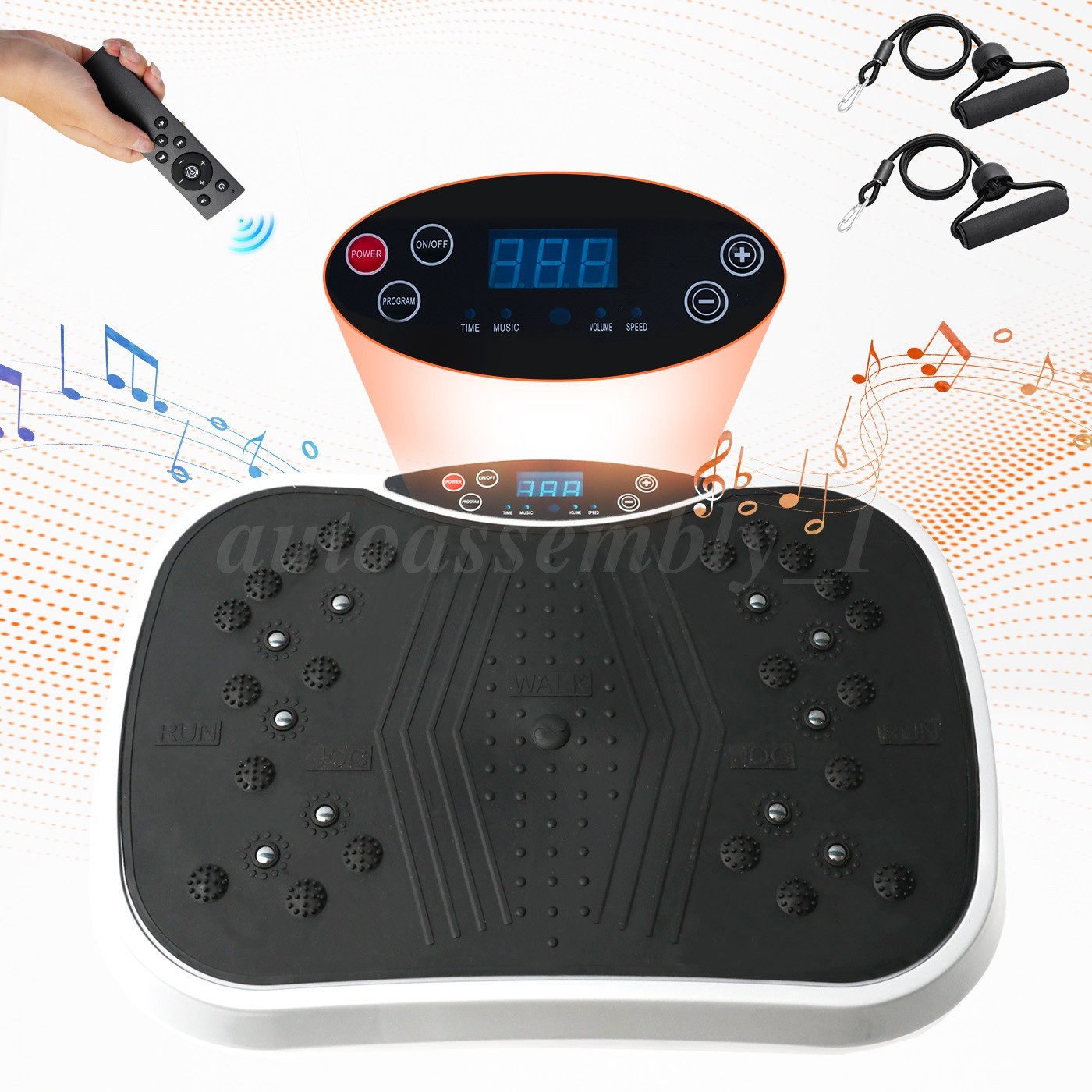 NEW Vibration Plate Exercise Machine Vibrate Platform Whole Body Workout Fitness
