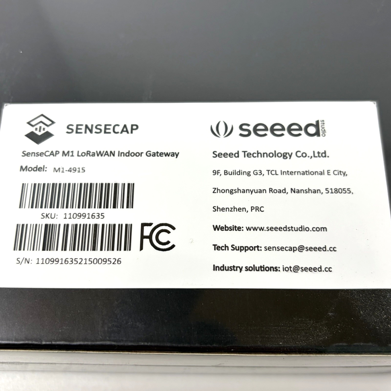 SenseCAP M1-4915 LoRaWAN Indoor Gateway Helium Crypto Miner New 4 In Stock
