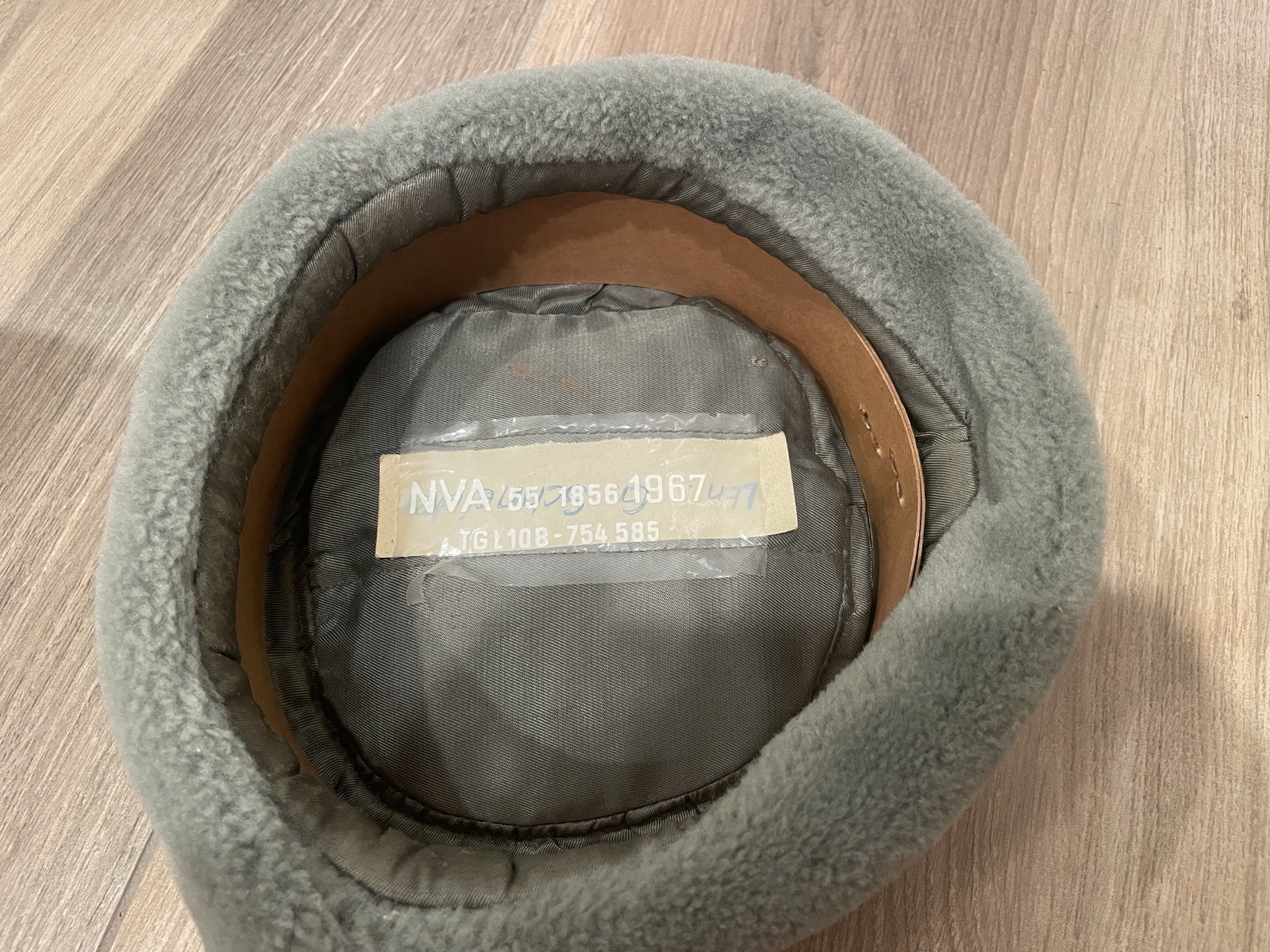 East German DDR NVA Officer Ushanka Winter Hat Wintermutze 1967