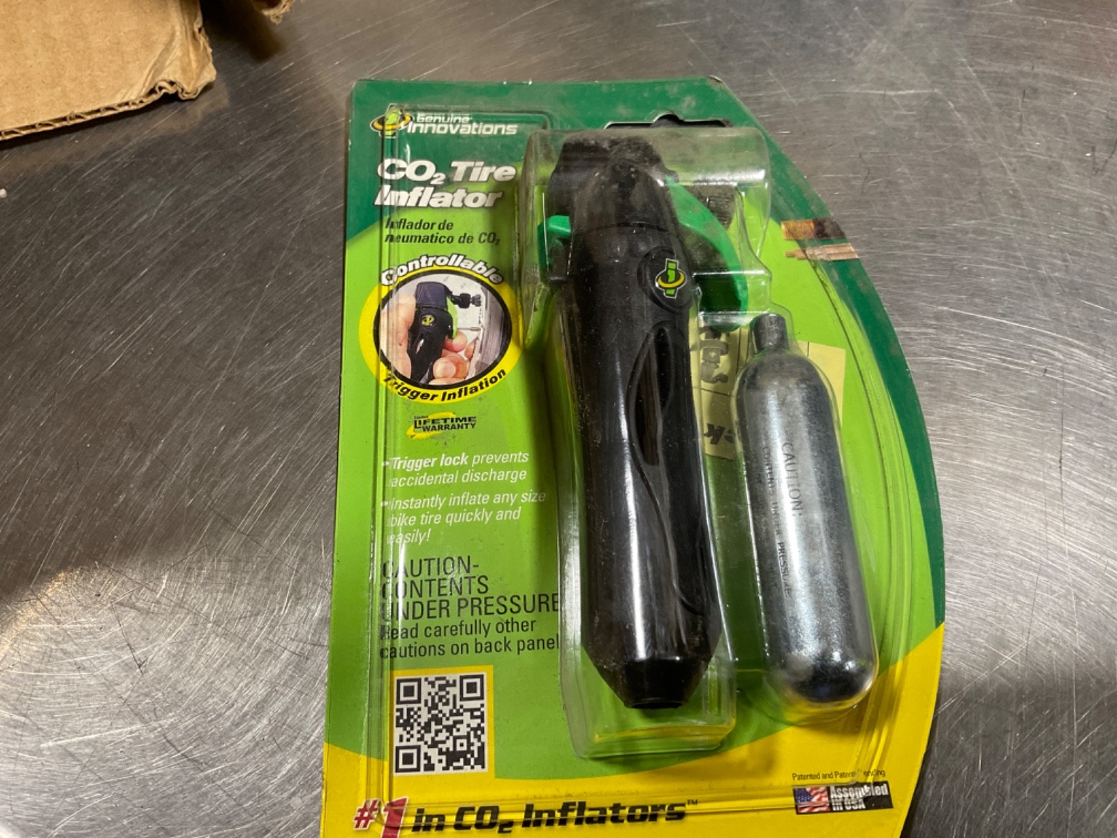 Slime CO2 Tire Inflator  Refill Cartridge Bicycle Lot NEW